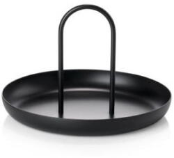 Zone Singles fekete fémtálca, ø 20 cm - Zone