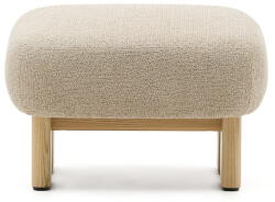 Kave Home Bézs zsenília lábtartó Nema - Kave Home