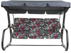 DAJAR Sötétszürke fém kerti hintaágy Rimini - Dajar