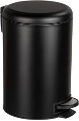 WENKO Leman Easy Close fekete szemetes, 12 l - Wenko