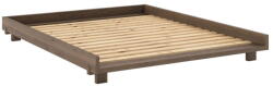 Karup Design Barna borovi fenyő franciaágy ágyráccsal 160x200 cm Social - Karup Design - bonami - 238 040 Ft
