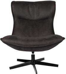 White Label Sötétszürke forgó fotel John - White Label