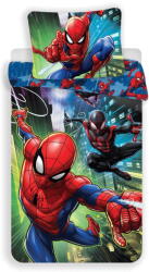 Jerry Fabrics Egyszemélyes pamut gyerek ágyneműhuzat 140x200 cm Spider-man - Jerry Fabrics