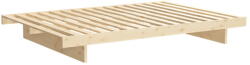 Karup Design Natúr színű borovi fenyő egyszemélyes ágy ágyráccsal 120x200 cm Kanso - Karup Design