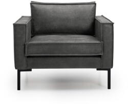 Scandic Rate sötétszürke műbőr fotel - Scandic