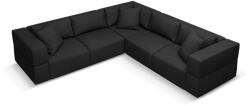 Milo Casa Fekete sarokkanapé (variálható) Esther - Milo Casa