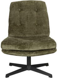 White Label Zöld forgó fotel Kai - White Label