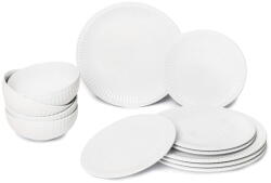 Bonami Essentials Porcelán négyszemélyes étkészlet 12 db-os Purita - Bonami Essentials