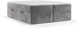 Maison de Reve Szürke ágyneműtartós boxspring ágy 180x200 cm Yoko - Maison de Rêve