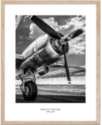 STYLER Floryda természetes színű fali képkeret, 43 x 53 cm - Styler