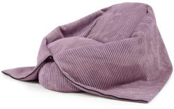 SLOWDOWN Lila kordbársony gyerek babzsákfotel Cocoon 100 - SLOWDOWN