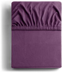 Restilo Lila gumis jersey lepedő 220x200 cm Amber - Restilo