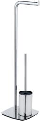 WENKO Rozsdamentes acél WC-papír tartó állvány WC-kefével Iria - Wenko