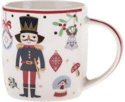 Dakls Fehér porcelán bögre karácsonyi mintával 370 ml Jolly - Dakls - bonami - 2 730 Ft