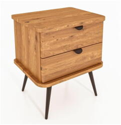 The Beds Natúr színű tölgyfa éjjeliszekrény Kula - The Beds