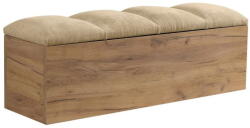 Bobochic Bézs-natúr színű pad Kumo - Bobochic Paris