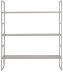 House Nordic Világosszürke többszintes fém fali polc 48 cm Beja - House Nordic