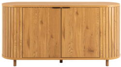 Actona Natúr színű komód tölgyfa dekorral 160x80x45 cm Colima - Actona