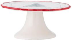 Bloomingville Kerámia emeletes kínálótálca karácsonyi mintával Naive - Bloomingville