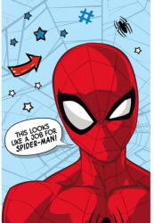 Jerry Fabrics Piros-kék mikroplüss gyerek takaró 100x150 cm Spiderman - Jerry Fabrics