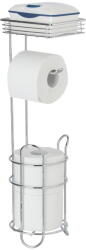 WENKO Ezüstszínű krómozott acél WC-papír tartó állvány - Wenko