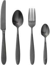 Bloomingville Cutlery Eleganza 4 db-os fekete evőeszköz készlet - Bloomingville