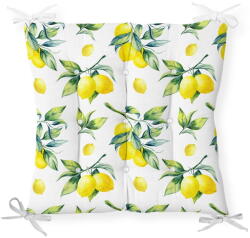 Minimalist Cushion Covers Lemons pamut keverék székpárna, 40 x 40 cm - Minimalist Cushion Covers