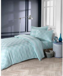 Mijolnir Mentazöld egyszemélyes damaszt ágyneműhuzat 140x200 cm Kareli - Mijolnir