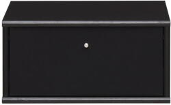Hammel Furniture Fekete függő éjjeliszekrény Mistral - Hammel Furniture - bonami - 153 273 Ft