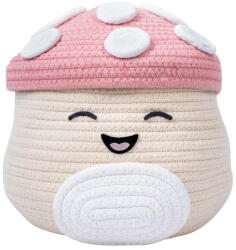 Squishmallows Bézs textil játéktároló kosár ø 23x22 cm Fizz Malcolm - SQUISHMALLOWS