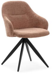 Marckeric Világosbarna kárpitozott karfás étkezőfotel szett 2 db-os Tamara - Marckeric