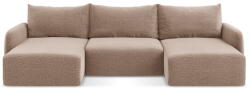 Makamii Világosbarna kinyitható-tárolóhelyes sarokkanapé Kalena - Makamii - bonami - 749 460 Ft