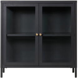 House Nordic Fekete fém tálalószekrény 80x80 cm Dalby - House Nordic