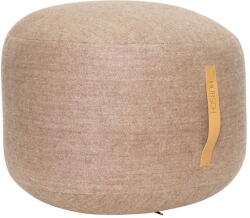 Hübsch Zerio világosbarna puff, ø 50 cm - Hübsch