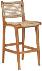 House Nordic Natúr színű teakfa bárszék (ülésmagasság 60 cm) Derby - House Nordic