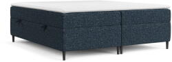 Maison de Reve Sötétkék ágyneműtartós boxspring ágy 140x200 cm Araya - Maison de Rêve