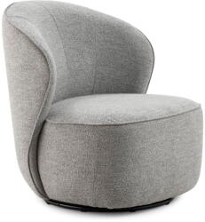 MOME Világosszürke forgó fotel Edna - MOME