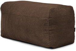 SLOWDOWN Sötétbarna kordbársony babzsákfotel Plus 100 Lounge - SLOWDOWN