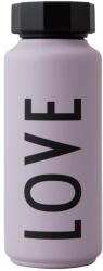 Design Letters Love lila termosz, 500 ml - Design Letters