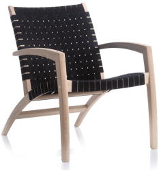 Hammel Furniture Luna bézs-fekete tölgyfa fotel - Findhal by Hammel