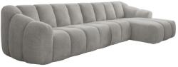 Miuform Világosszürke sarokkanapé (jobb oldali-heverő résszel) Shell - Miuform
