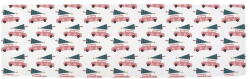 Butter Kings Pamut asztali futó karácsonyi mintával 40x140 cm Christmas Ride - Butter Kings
