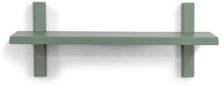 Spinder Design Szürkészöld fém fali polc 60 cm Hola - Spinder Design
