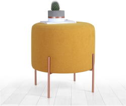 Hanah Home Mustársárga puff Copper - Artie