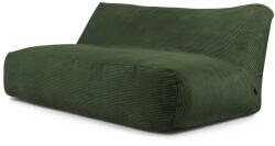 SLOWDOWN Zöld kordbársony babzsákfotel Sofa Tube 190 - SLOWDOWN