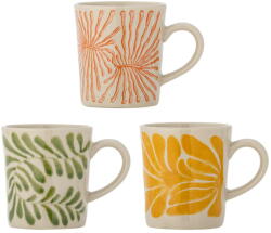 Bloomingville Kőedény csésze szett cappucinóhoz 3 db-os 205 ml Fauni - Bloomingville