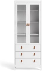 Tvilum Fehér tálalószekrény 78x199 cm Madrid - Tvilum