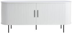 Unique Furniture Fehér komód tolóajtóval 180x76x45 cm Nola - Unique Furniture