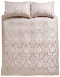 Catherine Lansfield Bézs kétszemélyes-hosszabbított damaszt ágyneműhuzat 230x220 cm Damask Jacquard - Catherine Lansfield