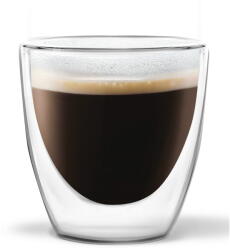 Vialli Design Ronny Espresso 2 db duplafalú pohár, 80 ml - Vialli Design